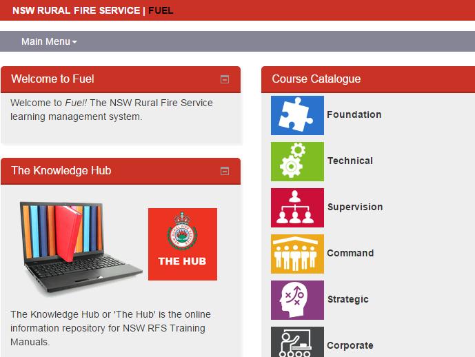 15 Appendix G The Knowledge Hub The Knowledge Hub, or simply The Hub is the online information repository for NSW RFS Training Manuals.