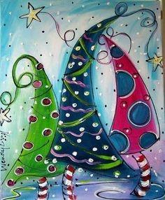 Whimsical Christmas Tree Workshop December 5, 2-4pm Ages 5yr to 105yr All