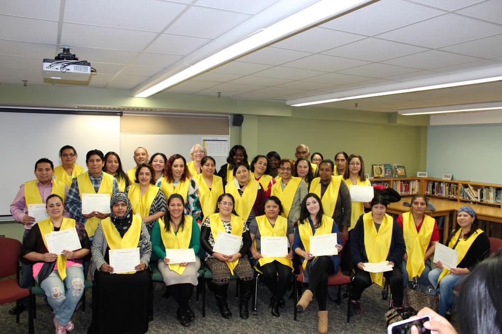 Page 3 C O L U M B I A A C A D E M Y REACH concludes with parent graduation Parents who participated in REACH over the past 6 weeks celebrated their achievement with a graduation ceremony on