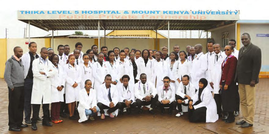 College of Health Sciences MEDICAL SCHOOL medsch.mku.ac.ke, medicine@mku.ac.ke The first public Hospital to have an ultra-modern funeral home through a Public - Private Partnership in independent Kenya.