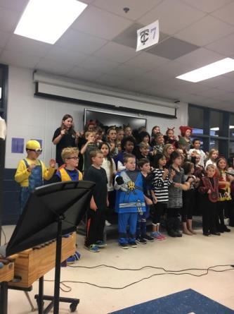 Music: Fall Performance at Spooky Science Night Winter Musical and Chorus Production