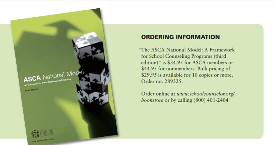 ASCA National Model A