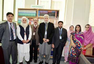 New Books in Noor-e-Siddiq-e-Akbar Library Prof Dr Muhammad Saeed, Dean Faculty of Medicine and Allied Health Sciences, inaugurated the new collection of books on Medical Sciences in Noor-e-