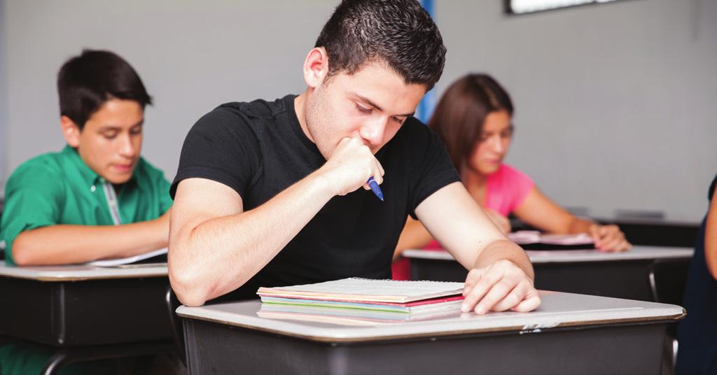 High School Grades and Tests I.E.P. or 504 plan may include modifications to test format and/or grading. Testing is frequent and covers small amounts of material. Makeup tests are often available.