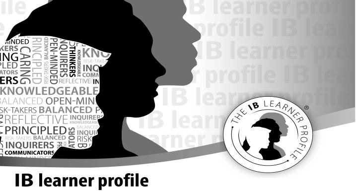 The IB Learner Profile is the IB mission statement translated into a set of learning outcomes The aim of all IB Programmes is to develop internationally-minded people who, recognizing their common