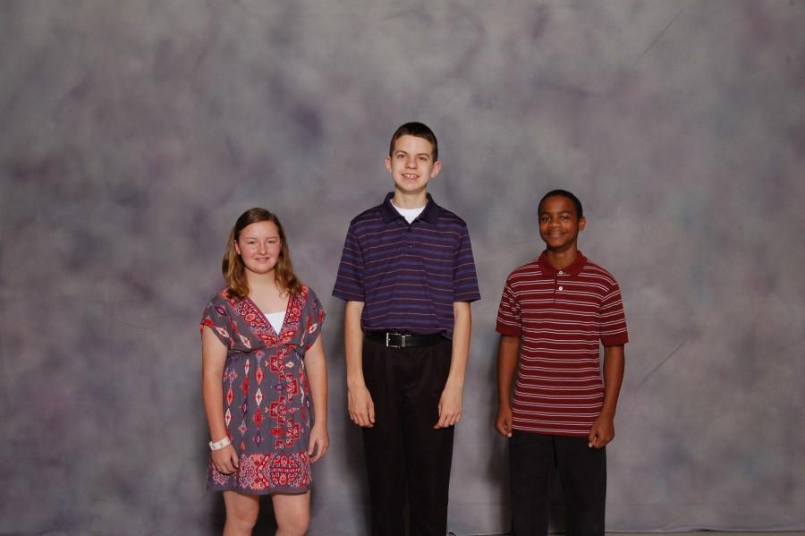 DSC 0087 The Lee Middle School Heart of a Champion Award Recipients L to R: Abby Bunn, Dylan Williamson, Deyatti Heard The Lee Middle School Heart of a Champion Award The Heart of a Champion Award at