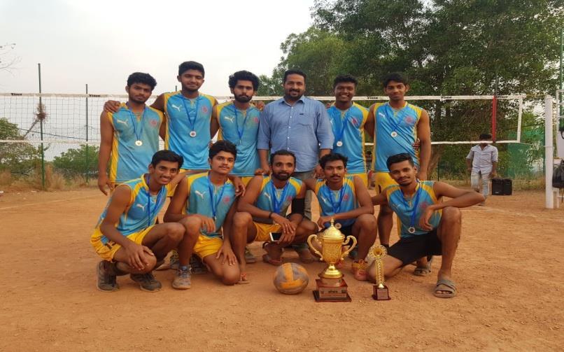 The RSET Men team won the Second prize for All Kerala Inter collegiate