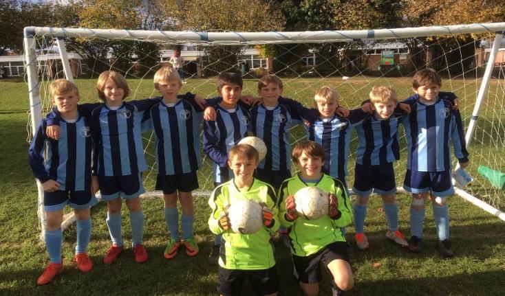 Boys Football League 2018-19 We played our first league game before half term against Redbourn.