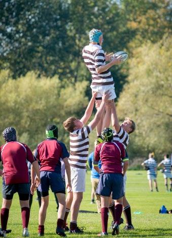 RUGBY NEWS - MONMOUTH SHOW SPIRIT DURING CRAWSHAYS FIXTURE On Thursday 11th of October just before half term, the first team played against a Crawshays side, a team made up of some elite players in