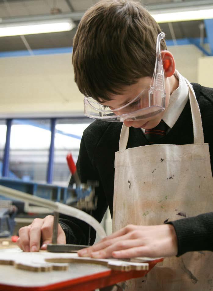 7 Design Scholarships Our Design Department is housed in a purpose built building with excellent facilities for all aspects of Design Technology.
