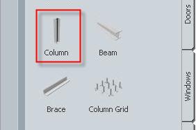 There are a couple other tools I would like to go over, and that is structural columns and so forth.