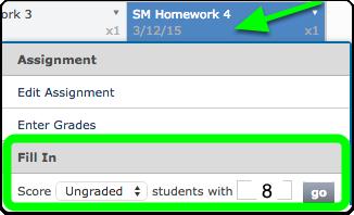 Assignment results which include Score, Percent, Grade, or any combination of the three. 1. Turn on/off columns that include the Student ID and Overall Subject Grade.