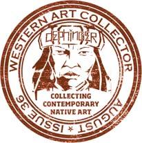 His place is not only being one of the most awarded Native American artists, renowned for his stone and bronze sculpture as well as his jewelry, but as a storyteller who draws on his Ute and Navajo