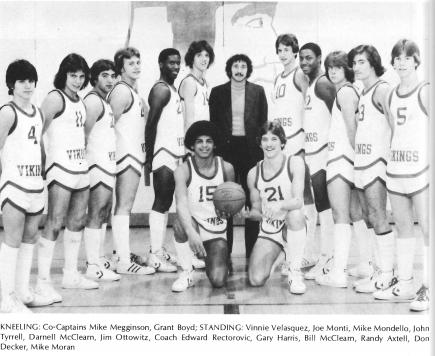 As a member of the 1979-1980 Orange County Championship Basketball Team, Grant was chosen as Tournament