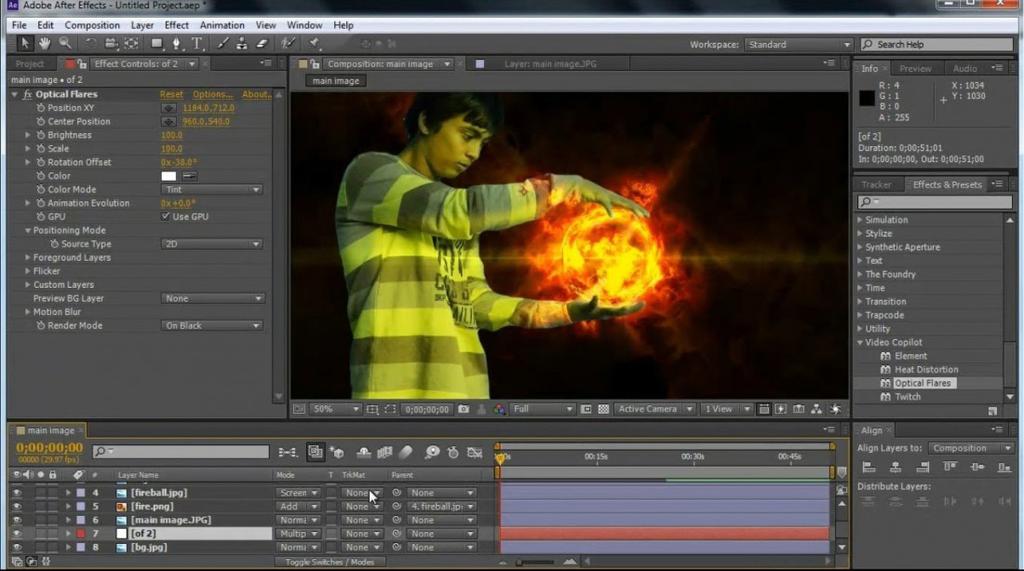 learn how to animate 2D and 3D designs, adding sound and special effects.
