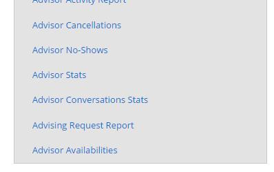 Creating Reports There are tons of reports that can be created in EAB to see student progress, absences, students active for term, or advisor appointments, just to name a few.