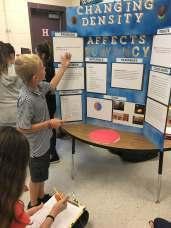 Science Fair Science Fair Projects were due this week for our students.