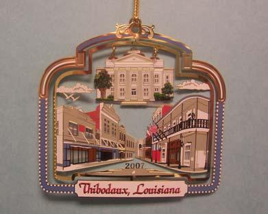 2nd Annual Christmas Ornament to raise funds to continue the efforts of beautifying and preservation of Thibodaux's Downtown Area.