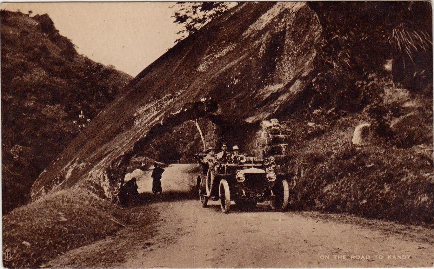 The bridge of boats was used till 1895 The Kandy road through Kadugannawa also completed in the year