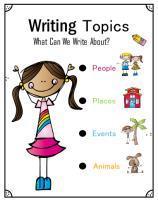 Writer s Workshop Unit 3-Day 9 Tell your students that you will be reading another very special story that repeats certain words throughout the book.