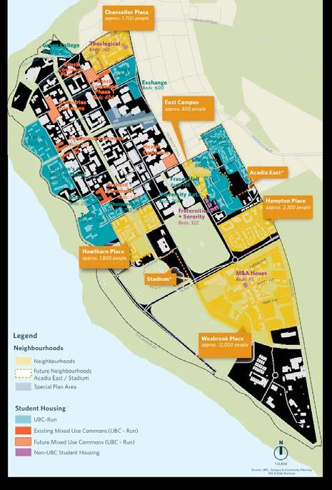 STUDENT HOUSING POLICY CONTEXT Strategic priority for UBC Currently 11,795 UBC run beds 2010 Campus Plan target: 16,500 beds by 2030 2018 Policy Target: 17,300