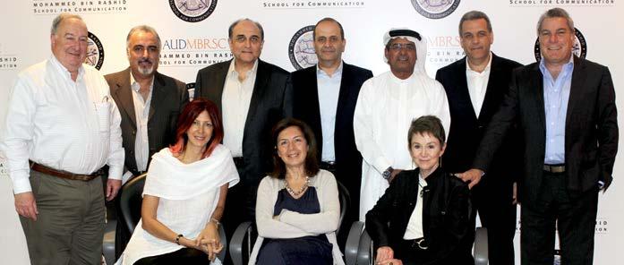 ADVISORY BOARD The MBRSC holds annual meetings with members of its Advisory Board; consisting of prominent professionals, with the main role of advising the School s administration on matters