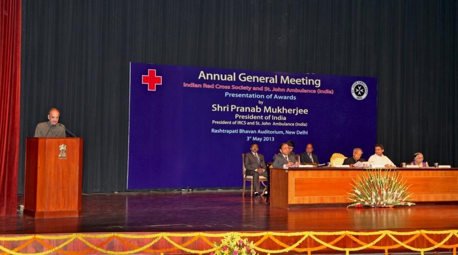 Address of Shri Ghulam Nabi Azad, Hon ble Minister of Health & Family Welfare, GoI & Chairman, Indian Red Cross Society and St.