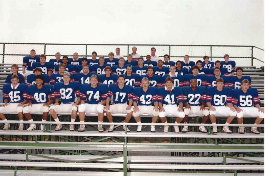 25 th Anniversary of the 1988 Football Team First year that the Patriots played on the field at PVHS Only Patriot football team to go undefeated with a record of 14-0 Tony Conway broke the school