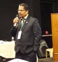Enti Ranga Reddy, Chairman IEI AA presenting his views and Er. Deepak A.