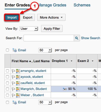 Return to the [Grades] area of your D2L course site.