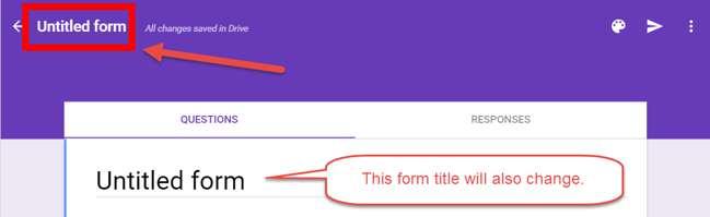 Therefore, if you see a banner with Try the new Google Forms, click on the banner to launch the