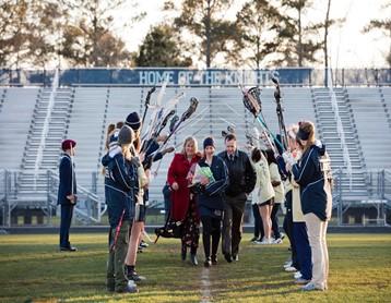 Lax The Girls Varsity Lacrosse Team hosted their Senior Night during their home game versus North Cobb High School