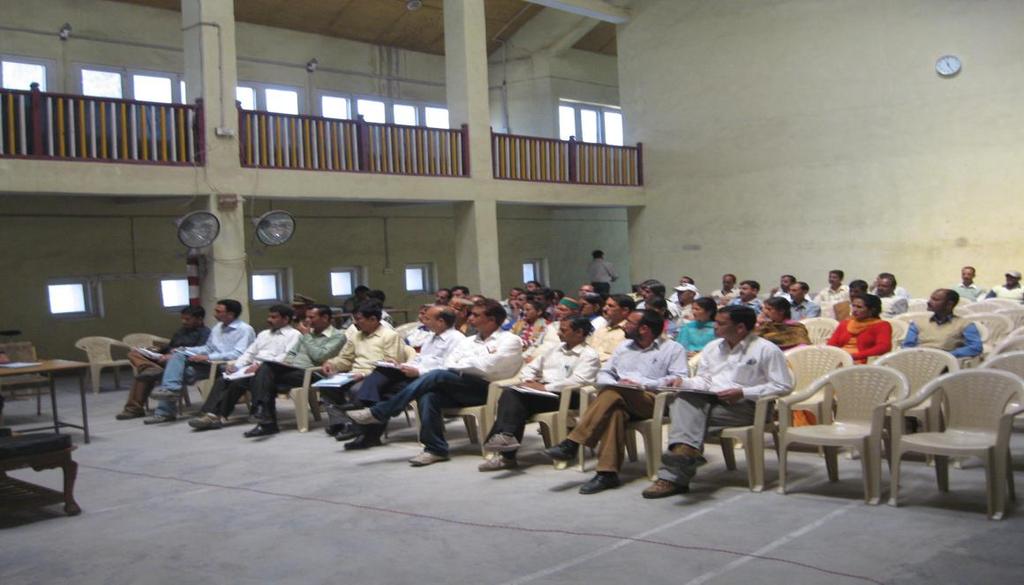Workshop on RTI Act 2005 at Bilaspur: On 1-9-2009 the Institute organized a Workshop on RTI at Bilaspur in which 99