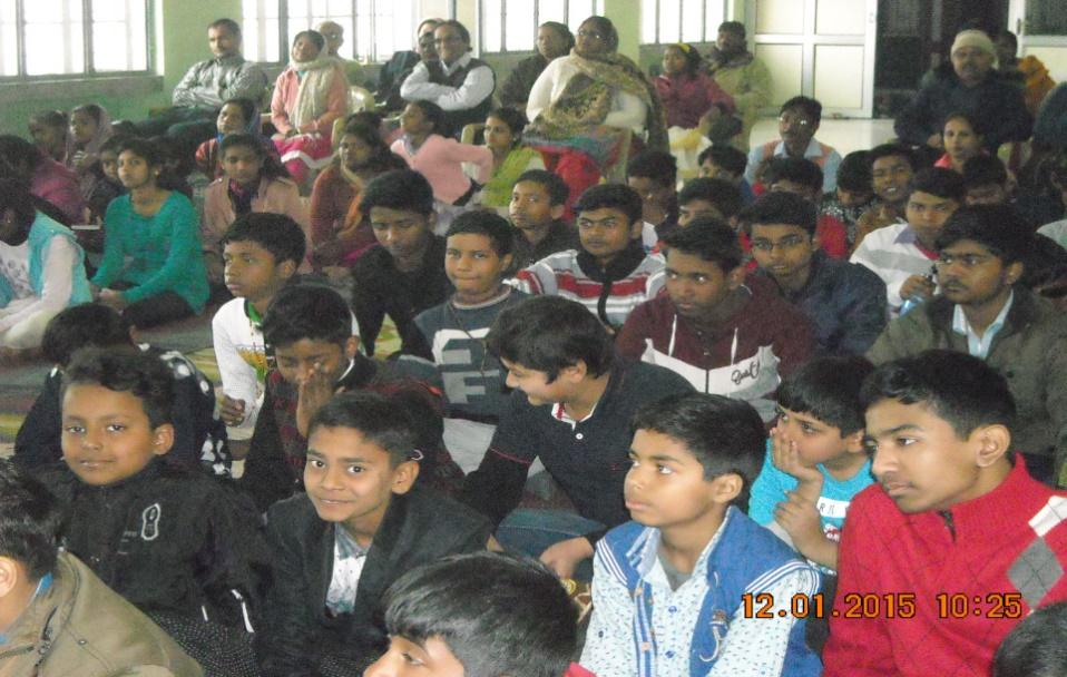 3. A three day program focusing on life orientation was conducted in Barbigha in the month of November for the 10th standard students of our school at Barbigha.
