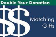 Double Your Donation to CCS! Some employers offer a matching gift program that could double or even triple your donation to CCS.