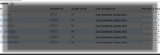 Grade Level Course When selecting the grade level course, you will only need to edit the Conference Requested column.