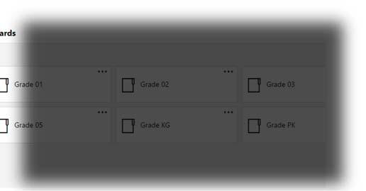 Accessing Interims: 1. Click the Report Cards icon. 2. Select the ES Report Cards folder.