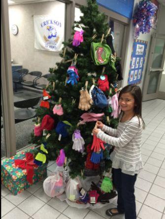 Give the Gift of Warmth Please donate hats, mittens, gloves and scarves to decorate our Mitten Tree at Erickson