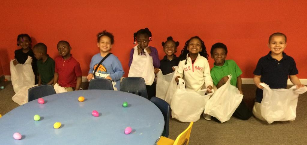 Right: Happy Easter from our Kindergarteners!