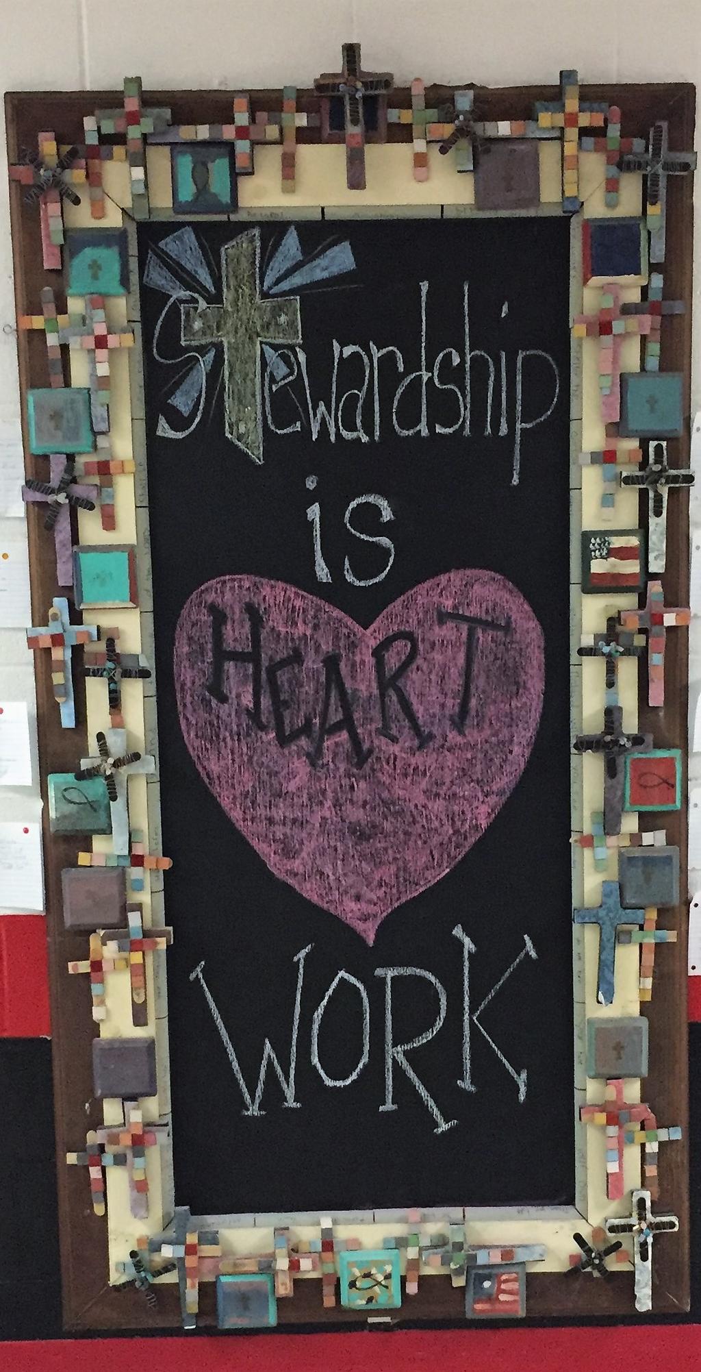 org/school Virtue of the Month Our Virtue of the month for November is Stewardship. Stewardship means returning to God the first fruits of your time, talent, and treasure.
