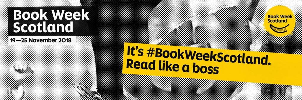 To celebrate Book Week Scotland all staff and students are invited to a reading lunch on Wednesday in