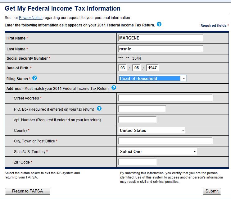 Please use the IRS Data Retrieval Tool! What exactly is the IRS Data Retrieval Tool (DRT?