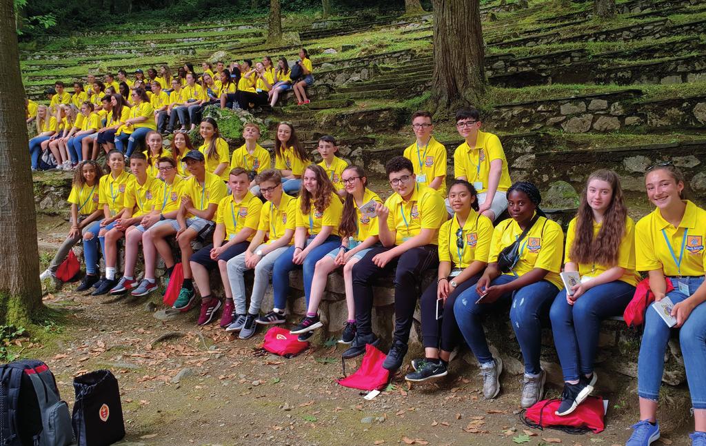 Pilgrimage to Lourdes Lourdes was a life changing experience. Callum, Year 11 (Head Boy 2017/18) SPORT THE ARTS CLUBS AND COUNCILS We offer a wide range of sporting opportunities for boys and girls.