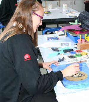 7 Option Block C Art & Design Students will be expected to develop their creative, imaginative and practical skills within the area of Art and Design through their response to set design briefs.