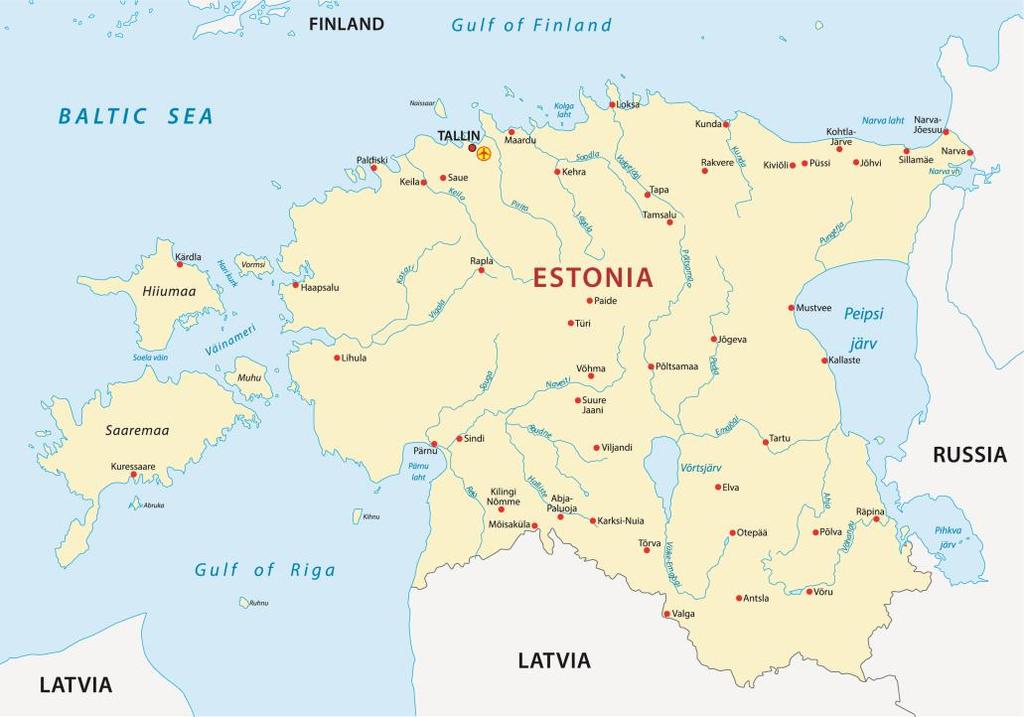 Estonia Area: 45 339 km 2 Capital: Tallinn System of government: Parliamentary republic Population: 1 315 635 (2017) Per capita gross domestic product (GDP) (nominal): EUR 15 883 (2016) Legislative