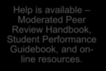 is available Moderated Peer Review