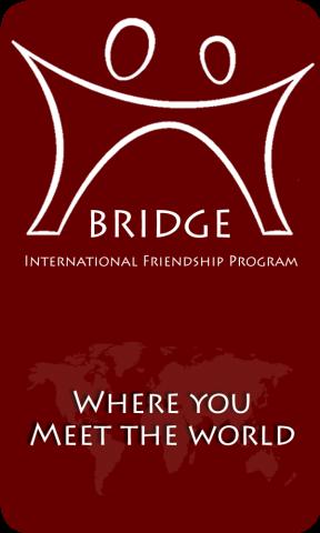 Apply to join BRIDGE! Event Reminders BRIDGE is an international friendship/buddy program that helps international and US students connect on campus. Apply by Sunday, September 2!