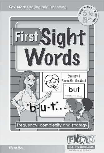 First Sight Words Frequency, complexity and strategy. Designed by a Speech Pathologist.