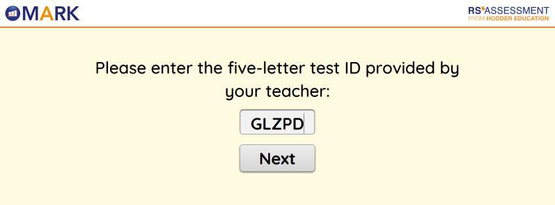 3. Once on your school s login screen, pupils will be asked to enter three pieces of information to confirm