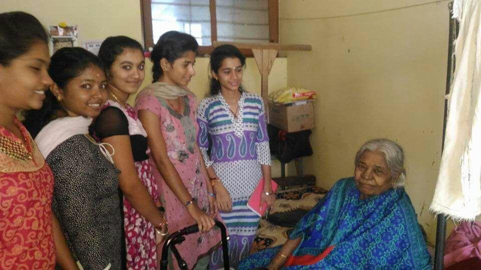 Orphanages Visit to Old Age Home Sri